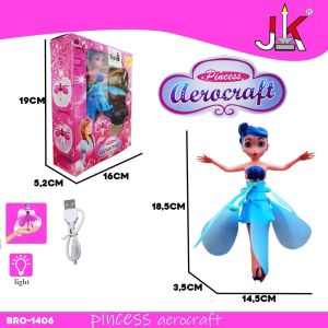 PROMO TERBARU MAINAN ANAK WANITA BONEKA TERBANG PINCESS AEROCRAFT PERI TERBANG BR0 1406 / BRO 1738