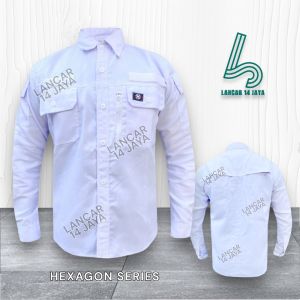 KEMEJA PRIA TACTICAL HEXAGON LENGAN PANJANG / BAJU TACTICAL HEM / LAPANGAN PDL / PDH / KEMEJA TAKTIKAL / BAHAN RIPSTOP TORNADO / OUTDOOR ACTIVITY