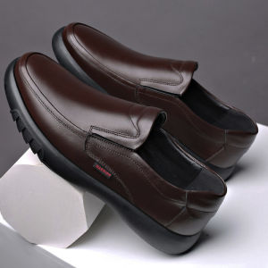 ALIKESMAN Mens Leather Shoes For Men Business Formal Shoes For Men Casual Soft Leather Black Shoes For Men
