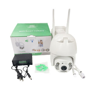 V380 Pro Q8 P2 4MP CCTV Camera 1080P PTZ IP65 Camera Outdoor Waterproof 10X Digital Zoom Speed Dome WiFi 2 way Audio