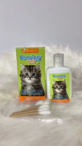 BEARING Cat Tea Tree Oil Ear Care Gel เจลเช็ดหูแมว น้ำยาเช็ดหู ลดกลิ่น ฆ่าเชื้อ ป้องกันอักเสบ 100 ml
