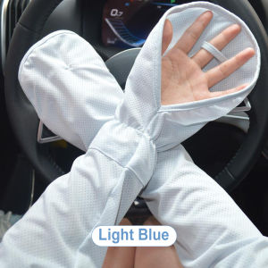 UV Hand Cover Adjustable Ice Women Driving Sun Protection Arm Sleeve UV-Proof Outdoor Breathable Arm Sleeve 冰袖手套女