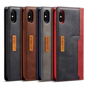 Phone Case For Samsung Galaxy S22 S23 S24 Plus Ultra Note 8 9 10 10+ 20 Ultra Retro Premium PU Leather Flip Case Vintage Stand Wallet Cover Bag
