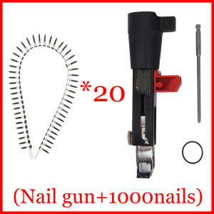 nail gun power tool automatic chain electric nailer gun cordless hammer Drill Adapter Screw gun Ceiling Wall Tool Anchor