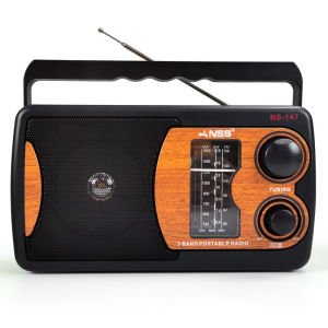 [COD]NSS 3Band Radio fm am sale radio with 4inch High Power Dynamic Speaker FM Radio with Headphone Jack