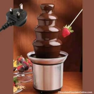 4 Tier Chocolate Fountain Stainless Steel Chocolate Fondue Makers