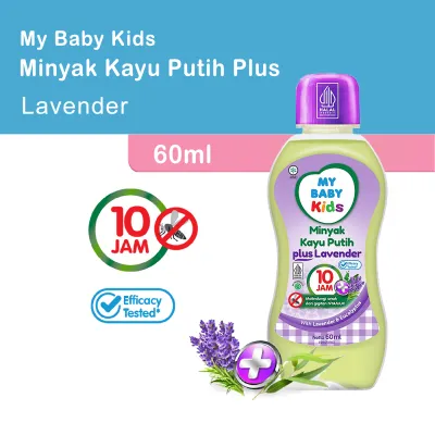 MY BABY Kids Minyak Kayu Putih Plus Lavender Eucalyptus 60 ml Melindungi Anak Dari Gigitan Nyamuk