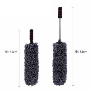 Extendable Car Cleaning Brush Long Handle Microfiber Window Wash Tire Dust Duster Car Cleaning Tools 56/76cm