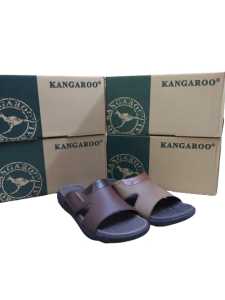 ( KANGAROO ) ORIGINAL / MENS GENUINE LEATHER / CASUAL SANDAL