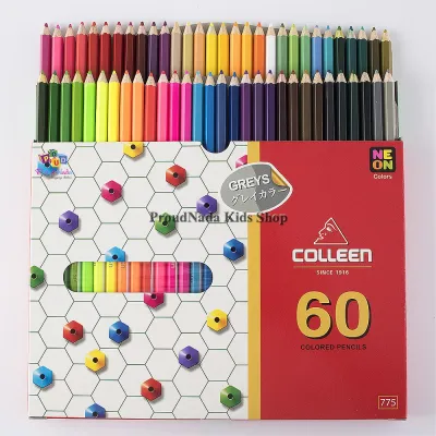 Colleen ดินสอสีไม้ คลอรีน 1 หัว 60 สี