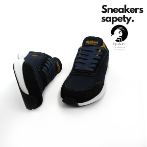 Sepatu Sneakers Safety pria wanita | Ujung besi