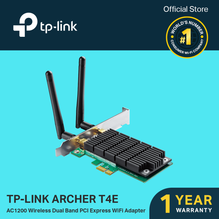 TP Link Archer T4E AC1200 Wireless Dual Band PCI Express Adapter