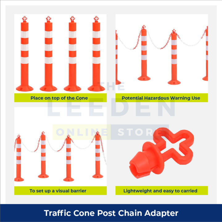 Traffic%20Cone%20Post%20Chain%20Adaptor%20by%20Leeden%20Online%20Store%20-%20Image%203