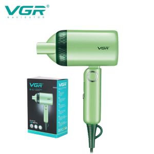 VGR V-421 Portable Folding Hair Dryer High Air Volume Negative Ions Foldable Body Thermostat