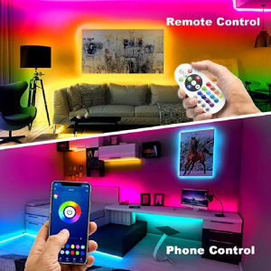 【Local delivery】Ceiling Covelight 10/15/20M RGB led Strip Light Living Room Decor Remote Flexible Cove Lights Waterproof