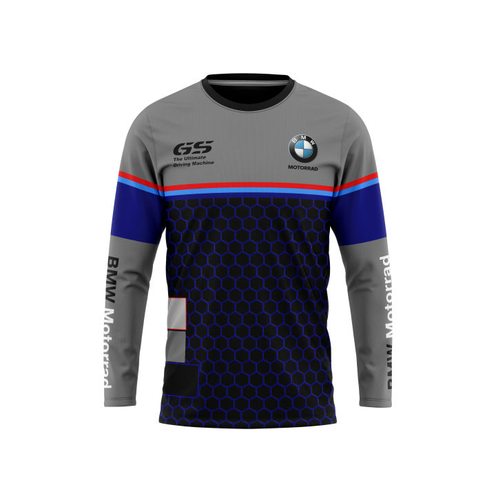 BMW 2024 Design 6 Longsleeve Riding Jersey | Lazada PH