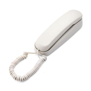 Corded Phone Wall Mountable Landline Telephone Moisture-Proof for Office Home Hotel Bathroom Slim-line Wall Phone