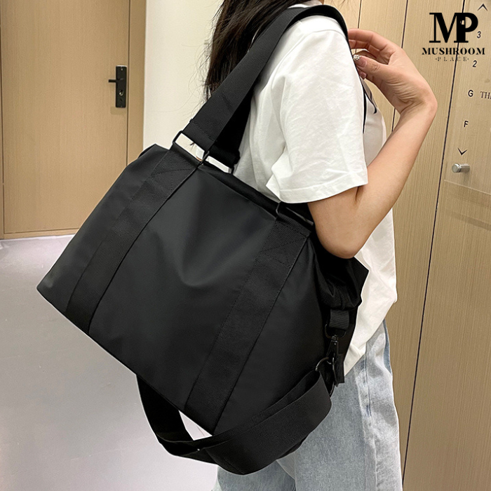Tas Kerja Kuliah Wanita Import Polos Travel Duffel Bag