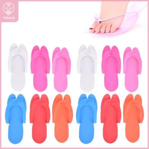 【YIDAO4】 12 Pairs Disposable Foam Slippers Salon Spa Pedicure Sandals Foam Slippper