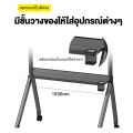 Elife ขาตั้งทีวีขนาดใหญ่ สำหรับ 55นิ้ว 65นิ้ว 75นิ้ว 80นิ้ว 120นิ้ว ขาแขวนทีวี TV Stand ขาแขวทีวีตั้งพื้น มีล้อเลื่อน รับน้ำหนัก 180Kg ห้องประชุม. 