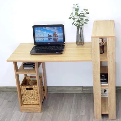 Bàn Làm Việc Văn Phòng Gỗ MDF Chống Ẩm Chắc Chắn Dễ Lau Chùi