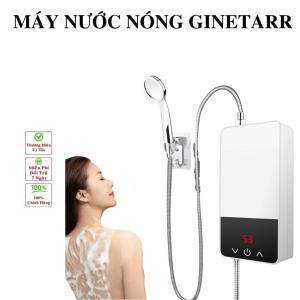 Máy nước nóng máy làm nước nóng tại vòi  máy tạo nước nóng trực tiếp có vòi sen có điều chỉnh được nhiệt độ mẫu GINETARR D5580D1 5500W làm nóng siêu nhanh tiết kiệm điện và nước
