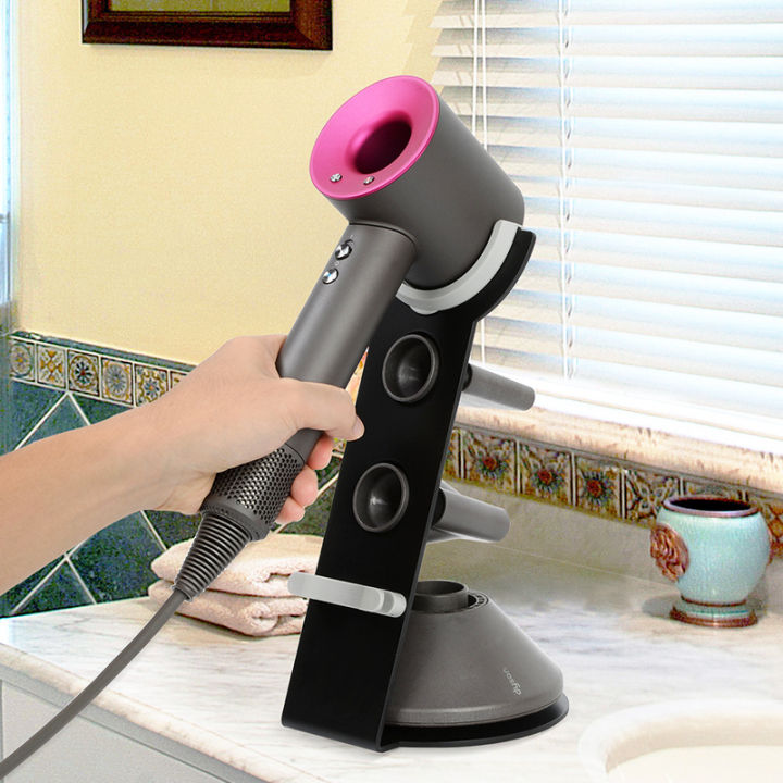 Lasvea Magnetic Hair Dryer Storage Bracket for Dyson Supersonic Hair  Dryer,No Drilling Desktop Stand Rack for Dyson hairdryer Care Tools  Lazada PH