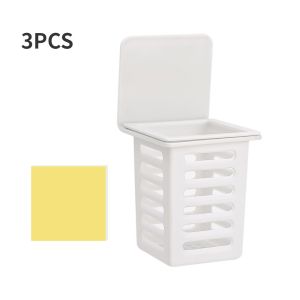 6pcs Chopstick Basket Multi Functional Drainage Chopstick Tube Storage Rack Wall Hanging Storage Basket