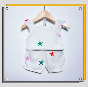 (7-13KG )2Pcs/Set Baby Girl Dresses Infant Cute Girls Clothing Set uspender Flower Costume/