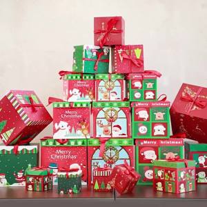Special Christmas Gift Box Christmas Mini Box Exquisite Design Gift Box New Year Packaging Box.