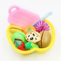 1 set of Combined Fruit and Vegetable Cutting Toy Velcro Strap only Assorted Veggies and Fruits Educational Pretend Play Toy for Kids Toys for Girls Toys for Boys laruang pangbata lutu lutuan. 