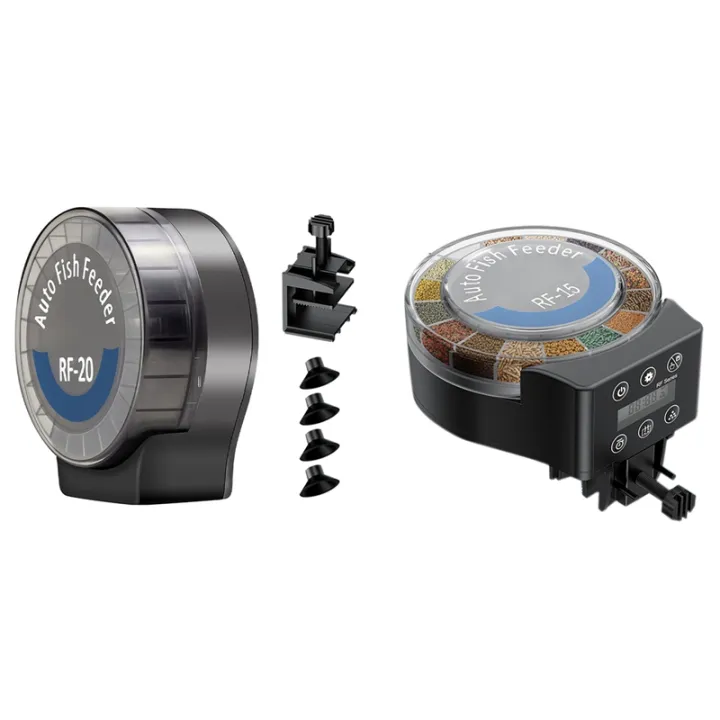 Automatic Fish Feeder for Aquarium Auto Vacation Timer Adjustable Food ...
