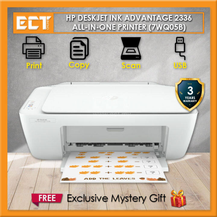 Hp Deskjet Ink Advantage 2336 All In One Aio Printer Print Scan Copy Lazada 