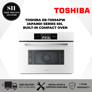 TOSHIBA EB-T500APW JAPANDI SERIES 50L BUILT-IN COMPACT OVEN WITH 2 YEARS WARRANTY
