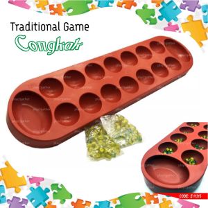 *FREE GULI* Congkak Tradisional Malay Game Fun With Family / Traditional Classic Board Game FREE SHIPPING Available