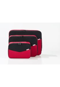 Travel Sentry Packing Cubes (3 Sets) Red