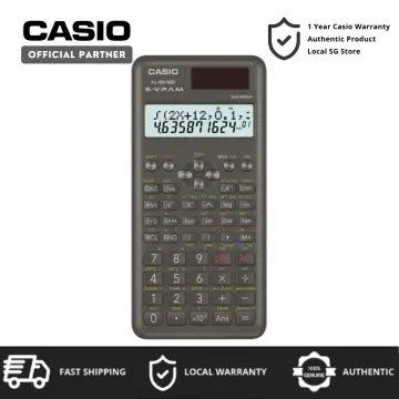 Casio FX 991MS 2nd Generation Scientific Calculator FX991MS GCE A Level Approved Model Local Warranty Lazada Singapore