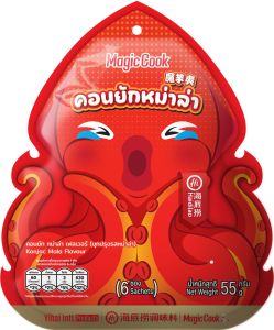 บุกปรุงรสหม่าล่า ขนมทานเล่น คอนยัก 55g Haidilao konjac Malamart