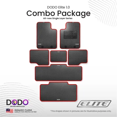 Dodo® Car Mat/ Toyota Vellfire (7 seater) Non Pilot Seat / 2012 - 2014 / ANH20