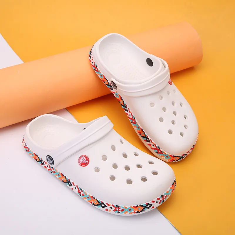 New Crocs 2021 New style Ladies Beach slip on shoes for women