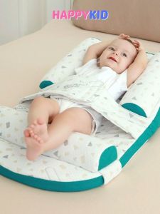 Gối chống trào ngược cho bé Happykid Đệm ngủ chống trào ngược có đai đeo định hình bảo vệ cột sống cho bé nâng chỉnh độ cao phù hợp có thể tháo rời