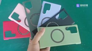 Ultra Thin Hard PC Magnetic Frameless Phone Case For  Samsung Galaxy S24 S23 S22 S21 S20 FE Plus Note20 Ultra Matte Cover