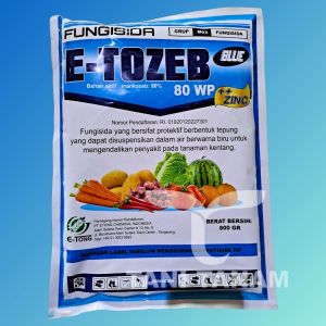 ETOZEB BLUE 80 WP +ZINC FUNGISIDA PENGENDALI PENYAKIT // E TOZEB