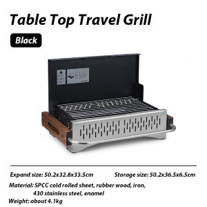 Naturehike Tabletop Travel Grill Outdoor Camping Picnic Barbecue Portable Charcoal Rotisserie Stove 4.1KG