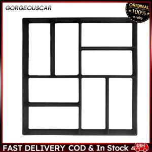 Garden Pavement Mold DIY Paving Cement Brick Stone Road Concrete Path Maker