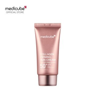 Medicube Collagen Firming Sun Cream SPF50+ PA++++ 50ml Anti-Aging Sunscreen with Quadruple Collagen Complex Hydrating & Firming UV Protection [EXP:2028]