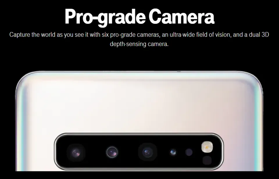 Samsung Galaxy S10 5G Mobile Phone 8GB RAM 256GB ROM Inches