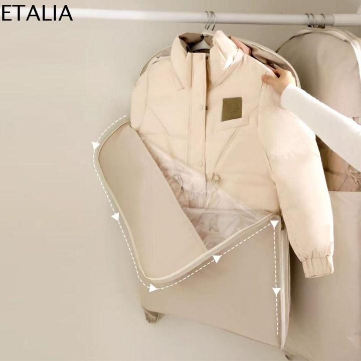 ETALIA Chống bụi Nắp chống bụi nén Có thể gập lại Bền Túi Treo Quần Áo ...