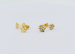 MJ Jewellery Gold Earrings S135  375 Gold & 916 Gold
