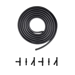 Windshield Washer Hose Replacement Kit Includes Connector Windshield Washer Hose Repair for Efficient Cleaning & Safety